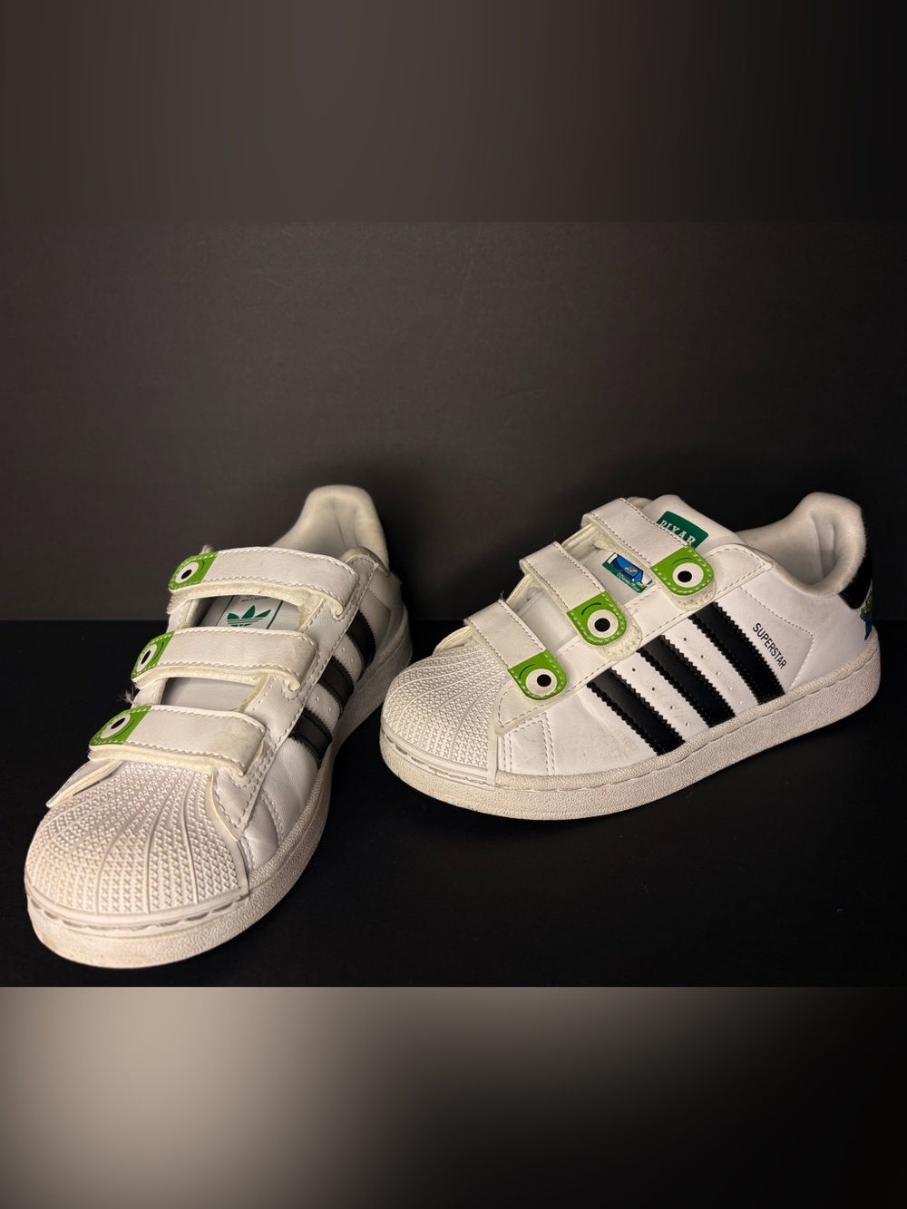 Boys toy story Adidas sneakers size 2.5